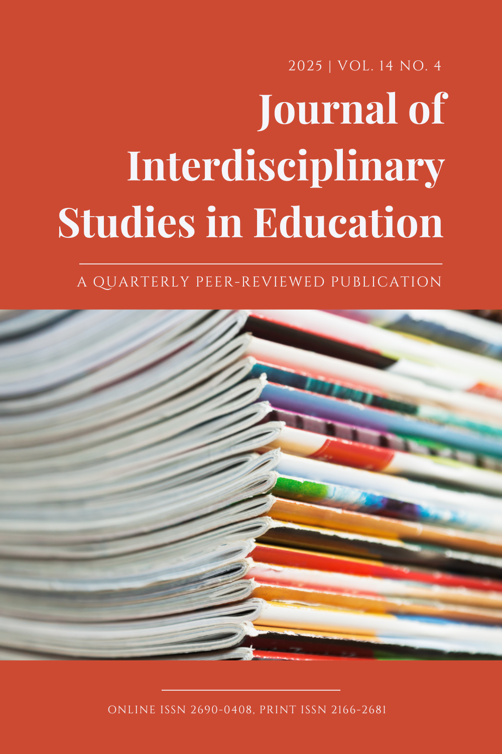 Journal of Interdisciplinary Studies in Education cover